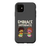 Embrace Differences Autism Neurodiversity Inclusion Kids Case for iPhone 11