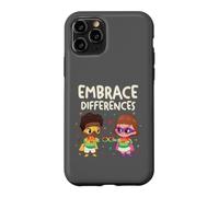 Embrace Differences Autism Neurodiversity Inclusion Kids Case for iPhone 11 Pro