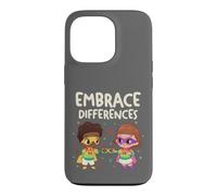Embrace Differences Autism Neurodiversity Inclusion Kids Case for iPhone 13 Pro
