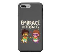 Embrace Differences Autism Neurodiversity Inclusion Kids Case for iPhone 7 Plus/8 Plus