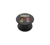 Embrace Differences Autistic Neurodiversity Autism Kids PopSockets Adhesive PopGrip