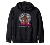 Embrace Equity International Women's Day Zip Hoodie