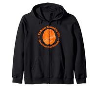 Embrace Neurodiversity ADHD Brain Hyperactivity Disorder Zip Hoodie