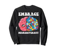 Embrace Neurodiversity Advocate Autism Awareness Support Sweatshirt