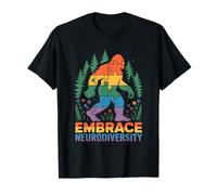 Embrace Neurodiversity Autism ADHD Neurodivergent Awareness T-Shirt