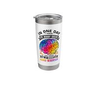 Embrace Neurodiversity Celebrate ADHD Awareness Stainless Steel Insulated Tumbler