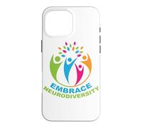 Embrace Neurodiversity Cute Autism Aspergers Syndrome Case for iPhone 16 Pro Max