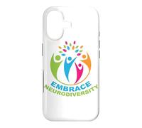 Embrace Neurodiversity Cute Autism Aspergers Syndrome Case for iPhone 17