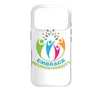 Embrace Neurodiversity Cute Autism Aspergers Syndrome Case for iPhone 17 Pro