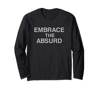 Embrace the Absurd Sisyphus Philosophy Hipster Long Sleeve T-Shirt