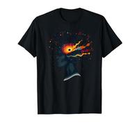 Embrace The Chaos: Creative Mind Musical Inspiration T-Shirt, Men, Black, S
