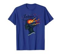 Embrace The Chaos: Creative Mind Musical Inspiration T-Shirt, Men, Royal Blue, S