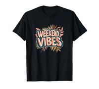 Embrace the Chill with Weekend Vibes Speech T-Shirt