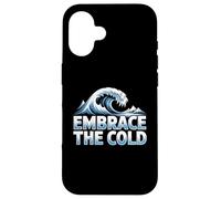 Embrace The Cold Plunge Ice Bath Therapy Winter Swimming Case for iPhone 16