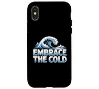 Embrace The Cold Plunge Ice Bath Therapy Winter Swimming Case for iPhone X/XS