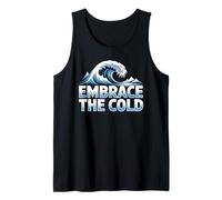 Embrace The Cold Plunge Ice Bath Therapy Winter Swimming Tank Top