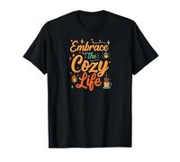 Embrace the Cozy Life Hygge Comfort Aesthetic T-Shirt