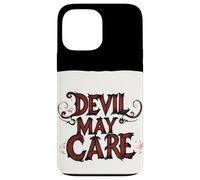 Embrace the Edge with this Devil May Care Emblem Outfit Case for iPhone 13 Pro Max