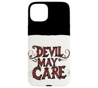 Embrace the Edge with this Devil May Care Emblem Outfit Case for iPhone 15 Plus