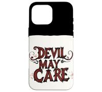 Embrace the Edge with this Devil May Care Emblem Outfit Case for iPhone 16 Pro Max