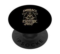 Embrace The Esoteric Goat Satanism Occult PopSockets Adhesive PopGrip