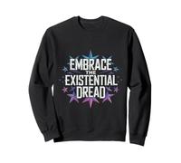 Embrace The Existential Dread Philosophy Nihilist aesthetic Sweatshirt