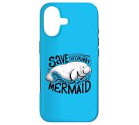 Embrace the Sea Cows with Our "Save the Chubby Mermaid" Case for iPhone 17