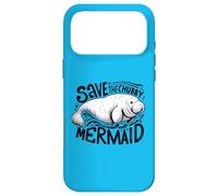 Embrace the Sea Cows with Our "Save the Chubby Mermaid" Case for iPhone 17 Pro Max