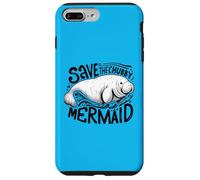 Embrace the Sea Cows with Our "Save the Chubby Mermaid" Case for iPhone 7 Plus/8 Plus