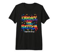 Embrace the Spectrum Autism Acceptance Art Premium T-Shirt