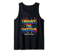 Embrace the Spectrum Autism Acceptance Art Tank Top