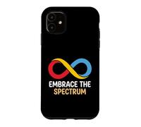 Embrace The Spectrum Autism Awareness Neurodiversity Case for iPhone 11