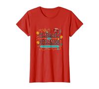 Embrace The Strange: Teacher Edition Quirky Inspirational T-Shirt, Women, Red, XL