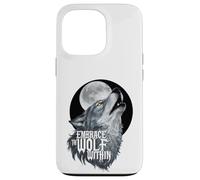 Embrace the Wolf Within - Wolf Dog Therian Theta Delta Case for iPhone 13 Pro
