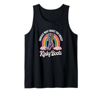 Embrace What Makes You Unique Rainbow Kinky Boots Pride Tank Top