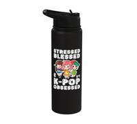 Embrace Your Inner K-Pop Fan with Unique Korean Merch Kpop Stainless Steel Insulated Water Bottle