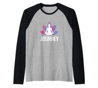 Embrace Your Journey Yoga Raglan Baseball Tee