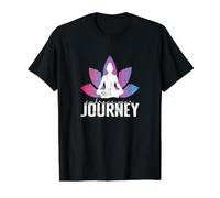 Embrace Your Journey Yoga Value Graphic T-Shirt, Men, Black, M