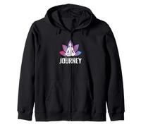 Embrace Your Journey Yoga Zip Hoodie