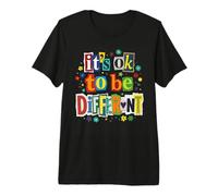 Embrace Your Uniqueness Collage Style Design Premium T-Shirt
