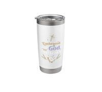 Embraced By God for 20 Years 20th Birthday Religious Theme Stainless Steel Insulated Tumbler