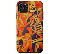 Embracing Death Colorful Geometric Art Case for iPhone 11 Pro Max