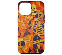 Embracing Death Colorful Geometric Art Case for iPhone 12 Pro Max