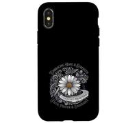 Embracing Hope And Strength Parkinson's Awareness Ribbon Case for iPhone X/XS