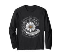Embracing Hope and Strength Parkinson's Awareness Ribbon Long Sleeve T-Shirt