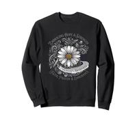 Embracing Hope And Strength Parkinson's Awareness Ribbon Sweatshirt