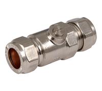Embrass Peerless Isolating Valve Full Bore 22mm CP
