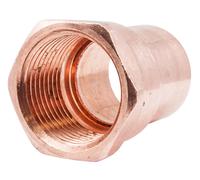 Embrass Peerless Trade End Feed FI Straight Adapter WRAS 15mm x 1/2"