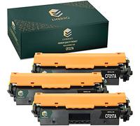 EMBRIIO CF217A 17A Set of 3 Compatible Toner Cartridges Replacement for HP LaserJet Pro M102a M102w MFP M130nw M130fn M130fw M130a