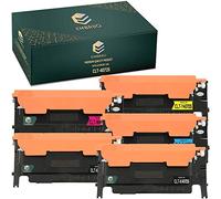 EMBRIIO CLT-4072S CLT-P4072C Set of 5 Compatible Toner Cartridges Replacement for Samsung CLP-325W CLP-320 CLX-3185FW CLX-3185 CLP-325 CLX-3185FN CLX-3185W CLP-320N CLX-3185N